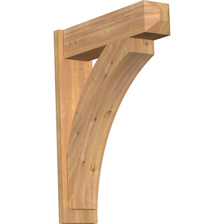 Ekena Millwork Thorton Smooth Craftsman Outlooker, Western Red Cedar, 7 1/2"W x 28"D x 36"H OUT08X28X36THR04SWR